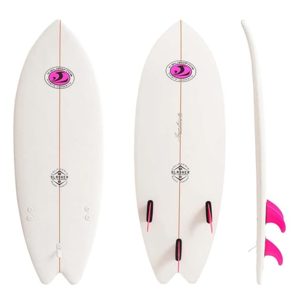 Cbc Surfbräda Slasher Fish 5´2´´ Durchsichtig 157.5 cm