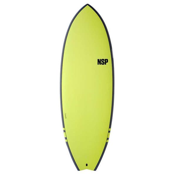 Nsp Surfbräda Elements Hdt Fish 7´2´´ Gul 218.44 cm