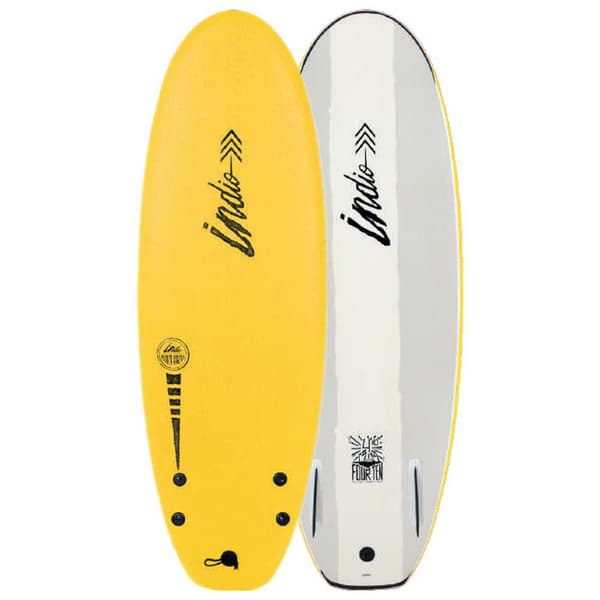 Indio Rookie 4´10´´ Surfbräda Gul 147.3 cm