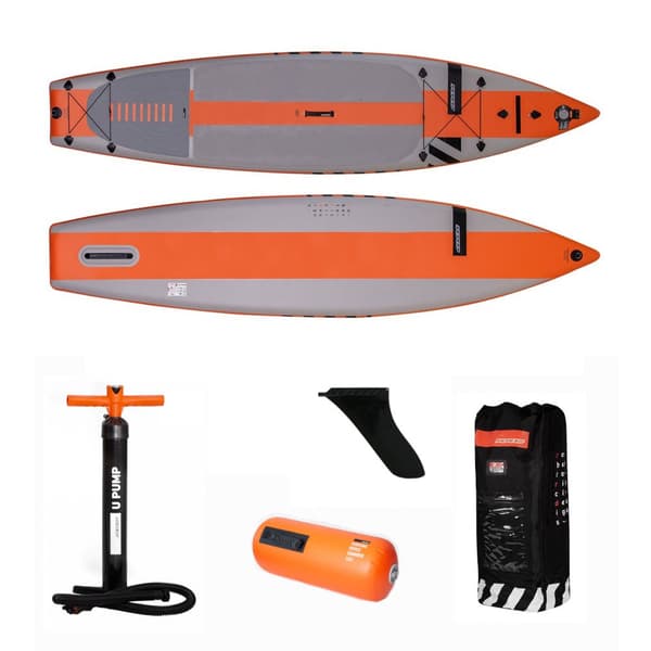 Rrd Roberto Ricci Designs Uppblåsbar Paddel Surfset Air Evo Tourer 12´0´´ Orange,Grå 365.8 cm