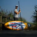 Miniatyrbild 5 av 6: Kohala Paddle Surf Board Thunder 14`` Gul 425 cm / 66 cm
