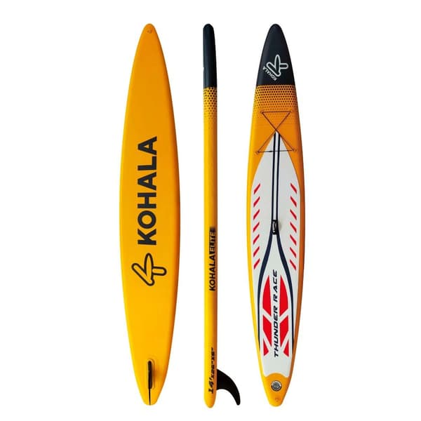 Kohala Paddle Surf Board Thunder 14`` Gul 425 cm / 66 cm