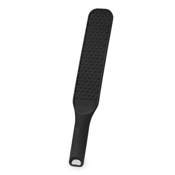 Silikonpaddel - Ouch - Svart - För BDSM - 35cm x 5,6cm