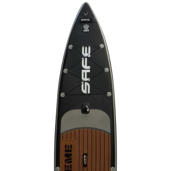 Safe Waterman Uppblåsbar Paddel Surfset X-treme 14´0´´ Svart 426.7 cm / 86 cm