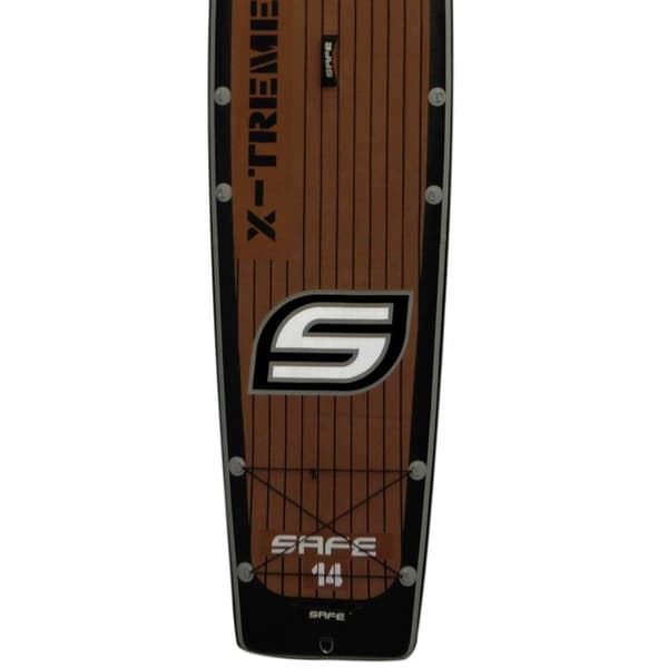 Safe Waterman Uppblåsbar Paddel Surfset X-treme 14´0´´ Svart 426.7 cm / 86 cm