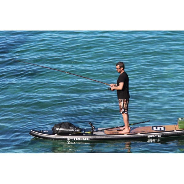 Safe Waterman Uppblåsbar Paddel Surfset X-treme 14´0´´ Svart 426.7 cm / 86 cm