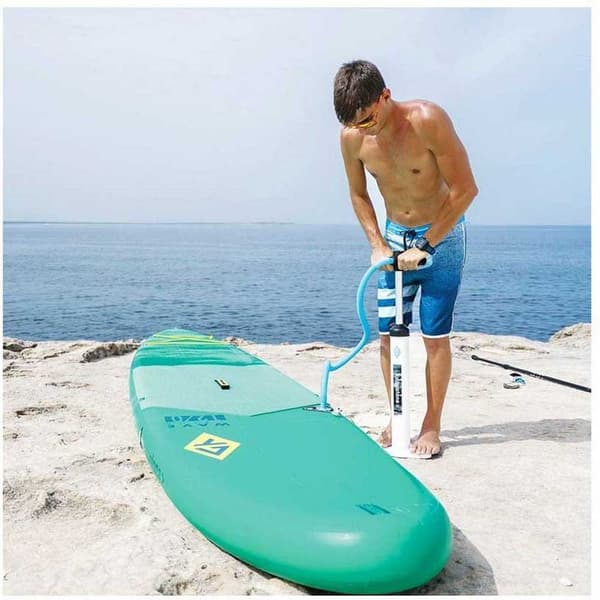 Aquatone Uppblåsbar Paddel Surfset Wave Plus 12´0´´ Grönt,Svart 365.8 cm / 81 cm