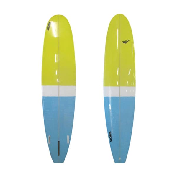 Storm Blade Surfbräda Blue Whale Long Square Tail Lb24 9´0´´ Grönt,Blå 274.3 cm
