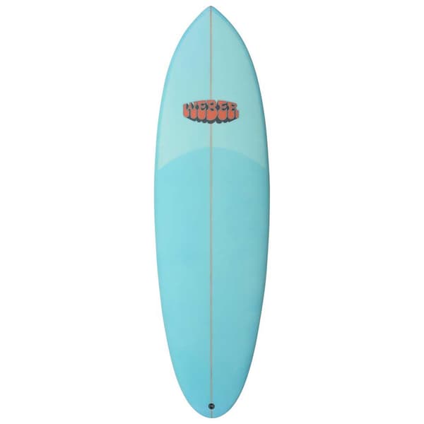 Dewey Weber Surfbräda Easy Rider 6´3´´ Blå 190.5 cm