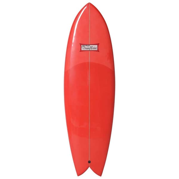 Dewey Weber Surfbräda Swish 5´9´´ Röd 175 cm