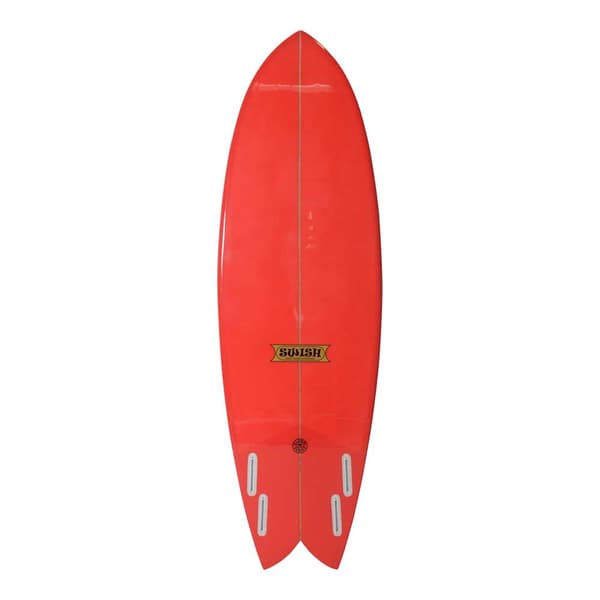 Dewey Weber Surfbräda Swish 6´0´´ Röd 182.9 cm