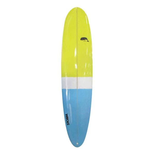 Storm Blade Surfbräda Mini Malibu Beluga Design Lb24 7´6´´ Gul 228.6 cm