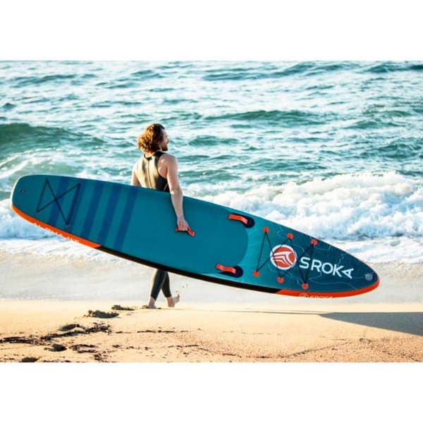 Sroka Paddle Surf Sæt Alpha Premium 12´6x28´´x6´´ Tts Gylden 380 cm / 71 cm
