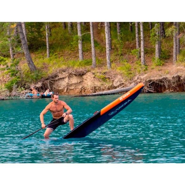 Sroka Paddle Surf Sæt Alpha Premium 12´6x28´´x6´´ Tts Gylden 380 cm / 71 cm