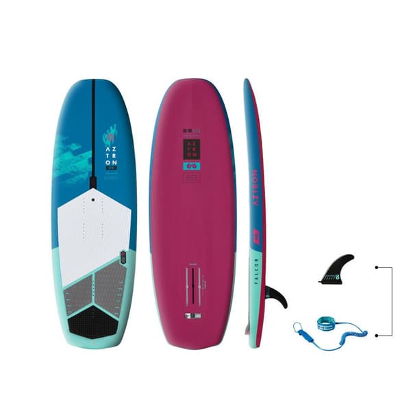 Aztron Vingefoliebord Falcon Rigid 6´6´´ Blå,Rosa 198.1 cm / 65 cm