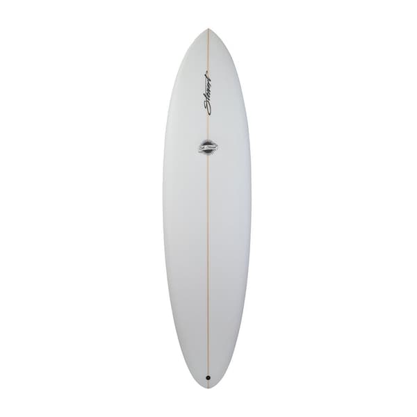 Stewart Roligt Comp 7´0´´ Surfbräda Vit 213.4 cm