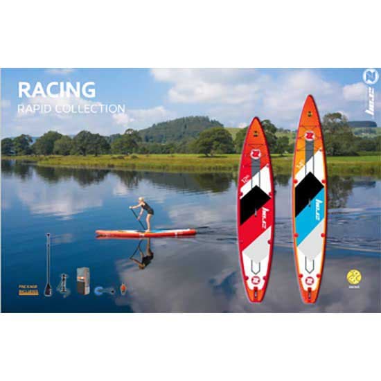 Aqua Marina Uppblåsbar Paddel Surfset Race R2 Pro 2021 14´0´´ Orange 426.7 cm / 35.5 cm