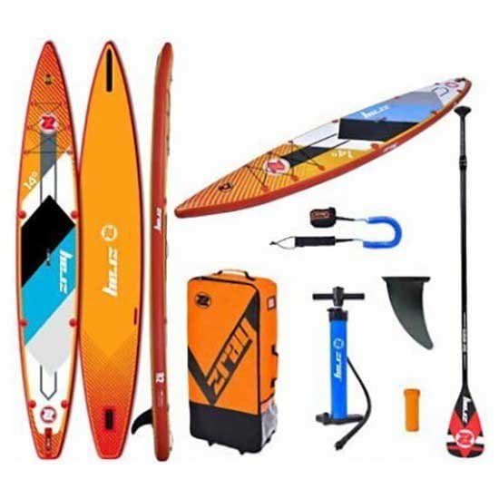 Aqua Marina Oppusteligt Paddle Surf Sæt Race R2 Pro 2021 14´0´´ Orange 426.7 cm / 35.5 cm