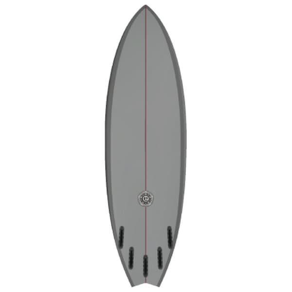 Tsa Surfbräda Element Vixen Cool 3f Future 6´0´´ Grå 182.9 cm