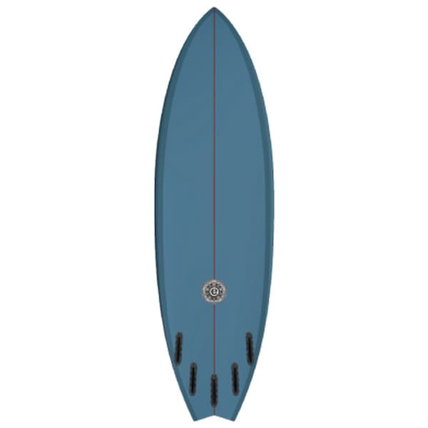 Tsa Surffilauta Element Vixen Cool Steel 3f Future 6´0´´ Sininen 182.9 cm