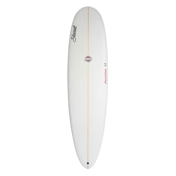 Stewart Surfbræt Fnl Poly 7´2´´ Transparent 218.4 cm