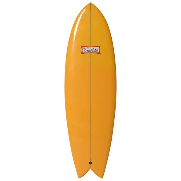 Dewey Weber Surfbräda Swish 5´6´´ Gul 167.6 cm