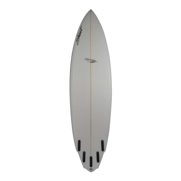 Stewart Surfbräda S-winger Pu Poly 121699 7´0´´ Durchsichtig 213.4 cm