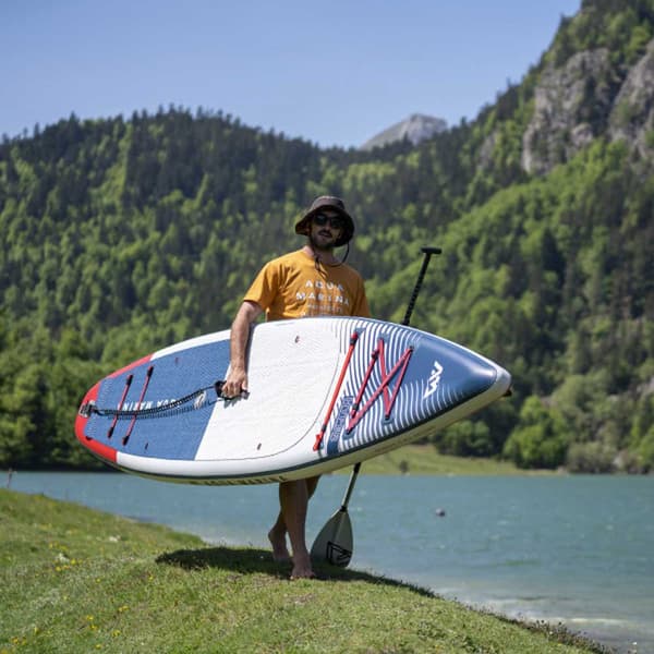 Aqua Marina Paddle Surf Sæt Hyper 12´6´´ Søvfarvet 381 cm / 81 cm