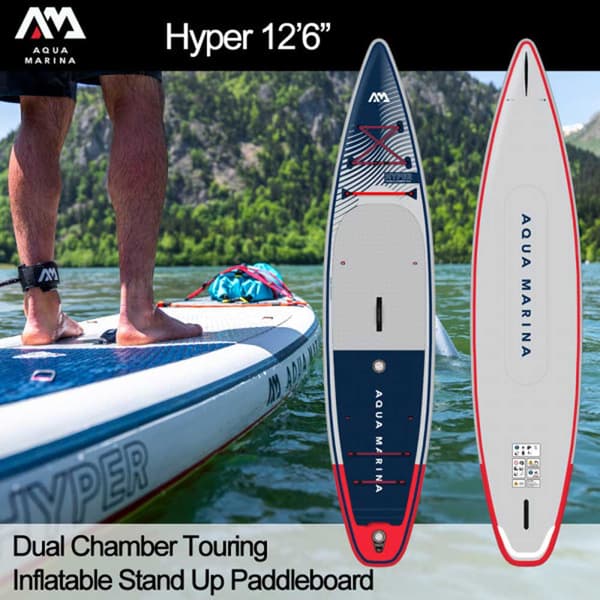 Aqua Marina Paddle Surf Sæt Hyper 12´6´´ Søvfarvet 381 cm / 81 cm
