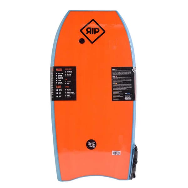 Rip Bodyboard Eps Reactor 36+coil Leash