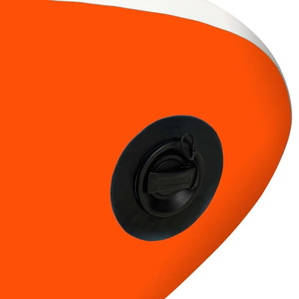 SUP-bräda uppblåsbar 305x76x15 cm orange