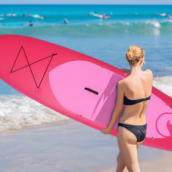 Deep Sea SUP-brädset Standard, rosa