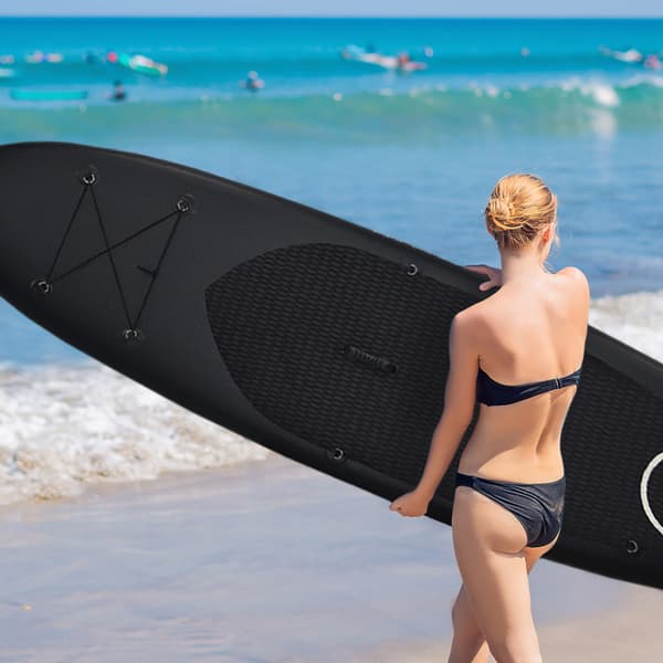 Deep Sea SUP Brett Sett Standard (275cm), svart