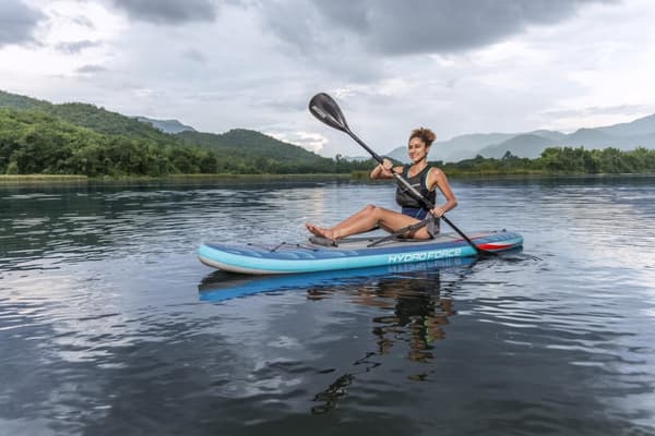 Hydro-Force Oceana 2-i-1 SUP Paddleboard og Kajak-sæt 305 cm