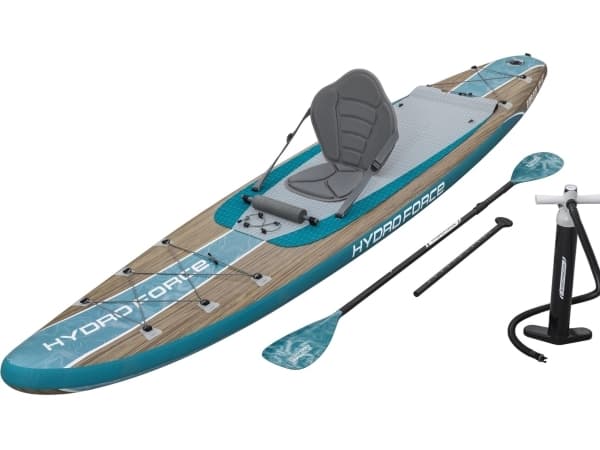 Hydro-Force Glider Elite 2-i-1 SUP Paddleboard og Kajak