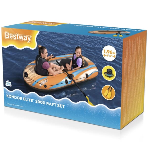 Bestway Condor Elite 2000 Oppblåsbar båt 1,96 m x 106 cm
