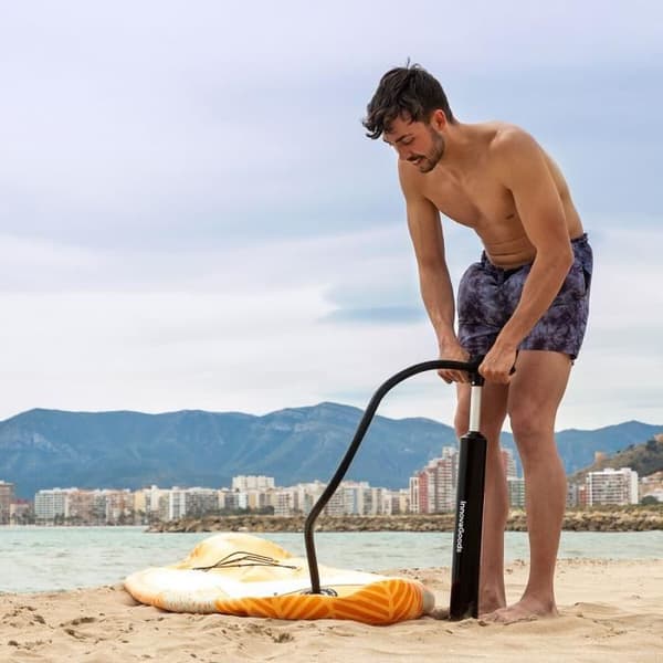 Stand Up Paddle 2 i 1 Uppblåsbar Surf Paddle Board med sits och tillbehör Siros InnovaGoods 10'5" 320 cm