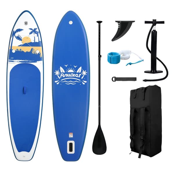 Uppblåsbar Stand Up Paddle Board, 335 x 84 x 15 cm, 150 kg Lastkapacitet,Supfw31d 335*84*15cm