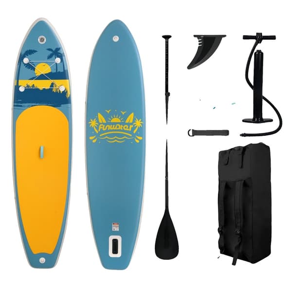 Uppblåsbar Stand Up Paddle Board, 335 x 84 x 15 cm, 150 kg Lastkapacitet,SUPFW31A 335*84*15cm