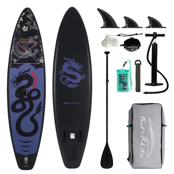 Uppblåsbar Stand Up Paddle Board, 350*84*15CM storlek, 150 kg kapacitet,SUPFR17U 350*84*15CM