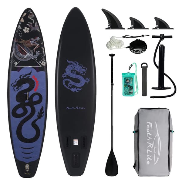 Uppblåsbar Stand Up Paddle Board, 350*84*15CM storlek, 150 kg kapacitet,SUPFR17U 350*84*15CM