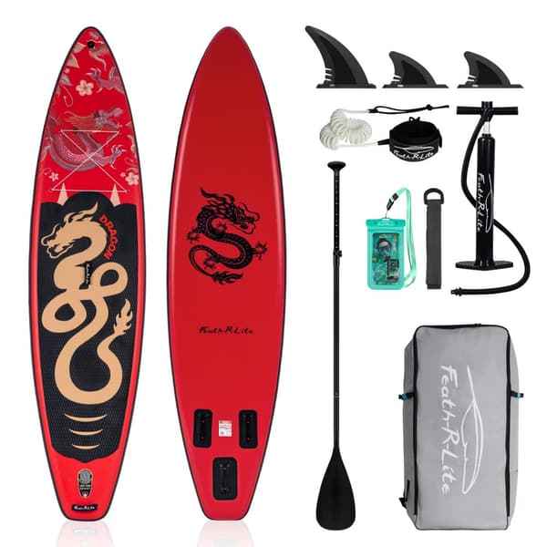 Ilmatäytteinen Stand Up Paddle Board, koko 350*84*15CM, kantavuus 330 paunaa,SUPFR17S 350*84*15CM