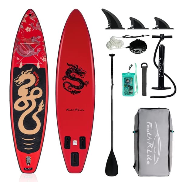 Uppblåsbar Stand Up Paddle Board, 350*84*15CM storlek, 150 kg kapacitet,SUPFR17S 350*84*15CM