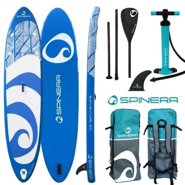 Stand Up Paddle gonflable SPINERA Stand Up Paddleventure 12.0 DLT - 366x84x15cm Vit