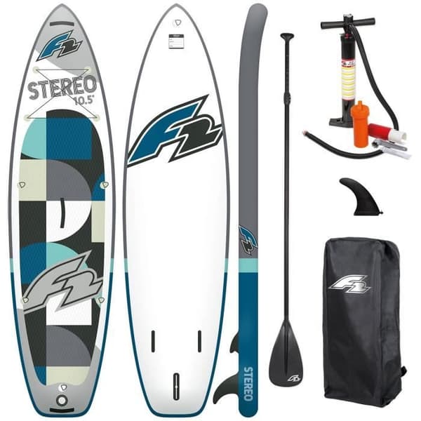 SUP-bräda F2 Stereo 10'5" Grå