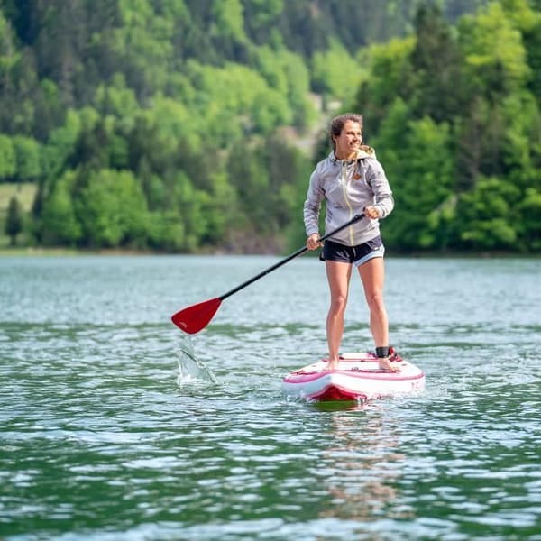 Uppblåsbar SUP-bräda Aqua Marina Coral Touring 11'6" BT-23CTPR (hallon)