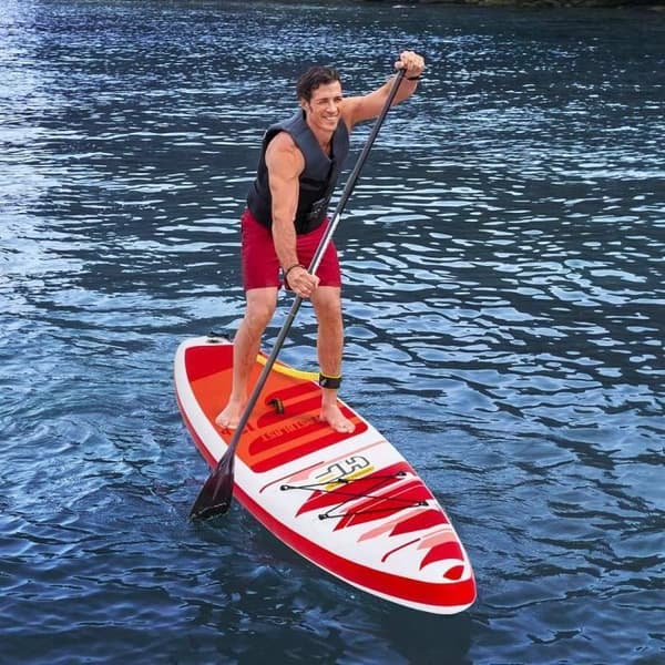Paddle SUP-bräda - Bestway - Fastblast Tech-set - 381 cm - 1 plats - Röd