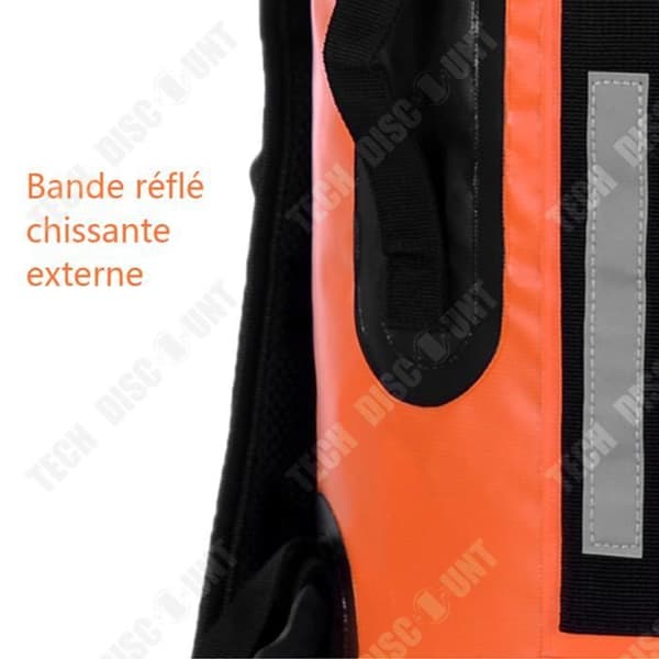 TD® Paddle Board Bag Vattentät 40 liters äventyrsryggsäckar för surfing och forsränning