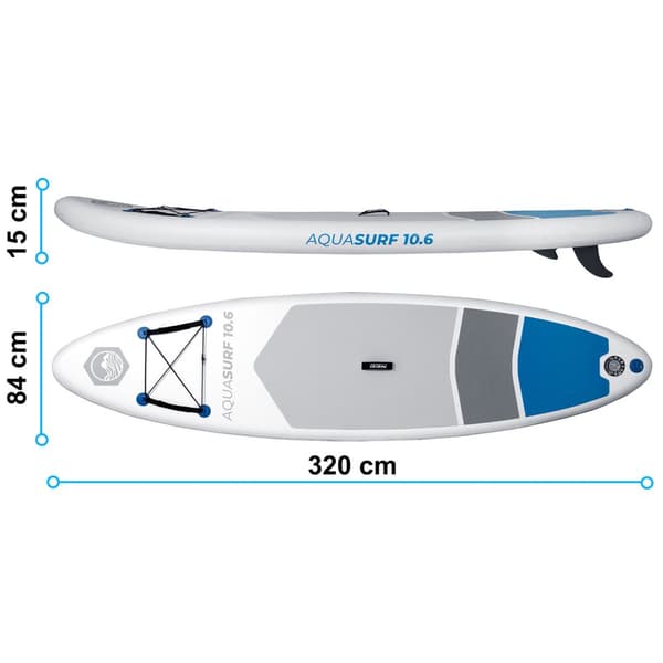 Aquasurf SUP-bräda 320 x 84 x 15 cm Neo-Sport 170200