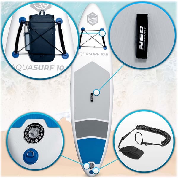 Aquasurf SUP-bräda 320 x 84 x 15 cm Neo-Sport 170200